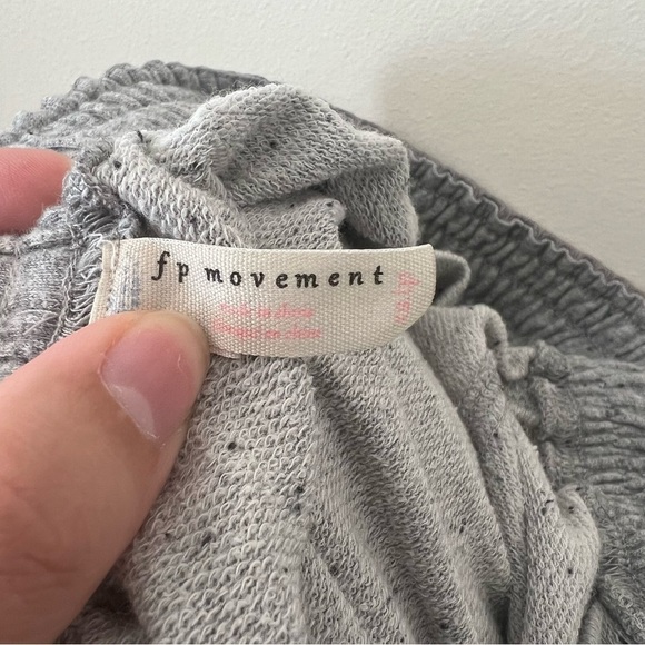 Free People Movement Gray Jogger Sweatpants - Picture 4 of 6